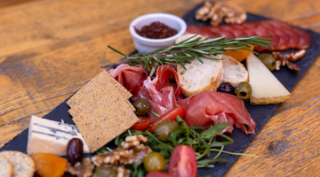 A sharing charcuterie board available from The Malthouse restaurant