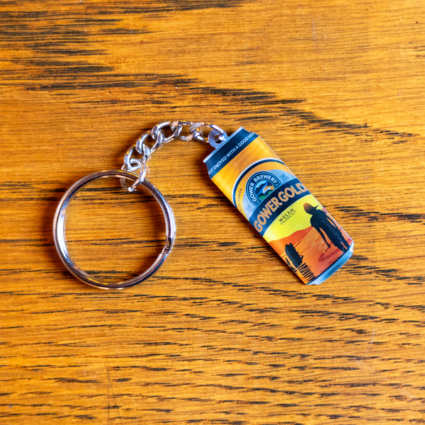 Gower Brewery Can-Shaped Keyring