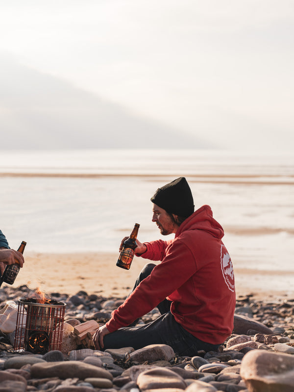 GOWER BREWERY ZIPPED HOODIE