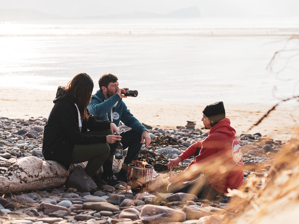GOWER BREWERY ZIPPED HOODIE