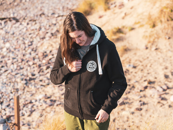 GOWER BREWERY ZIPPED HOODIE