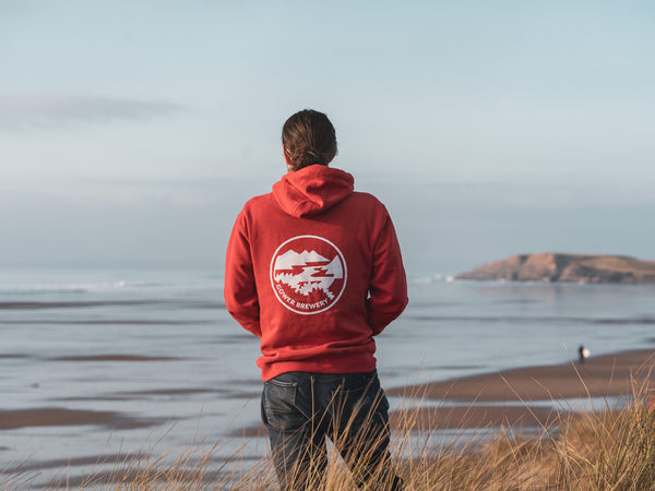 GOWER BREWERY ZIPPED HOODIE