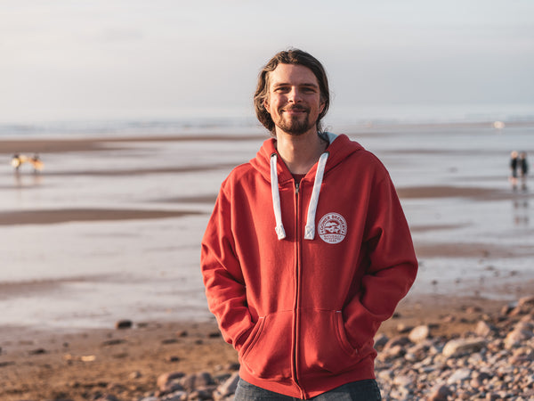 GOWER BREWERY ZIPPED HOODIE