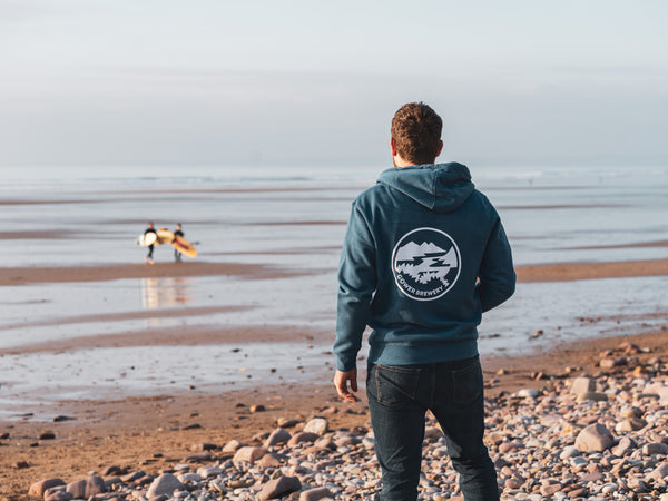 GOWER BREWERY ZIPPED HOODIE