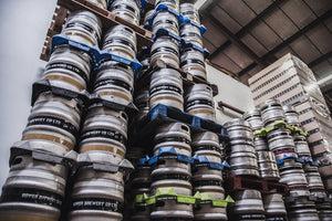 kegs of gower welsh beer, ale and cider