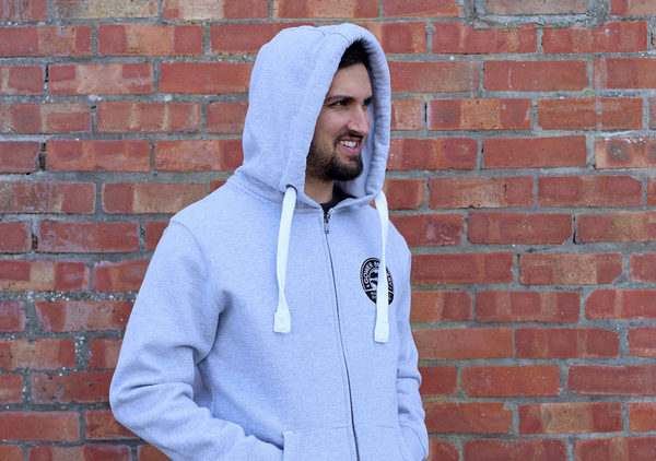 GOWER BREWERY ZIPPED HOODIE