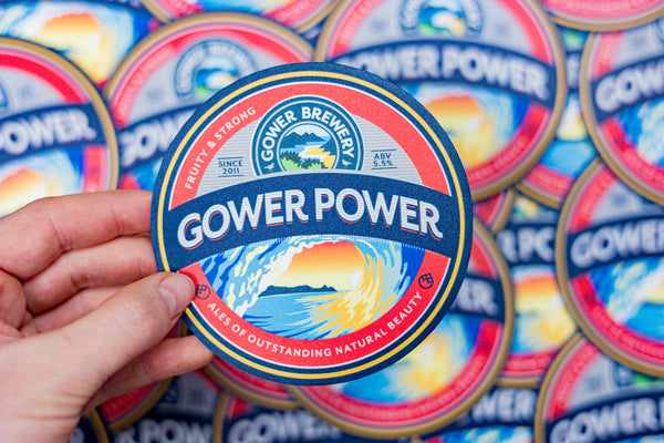 Gower Brewery Vinyl Stickers