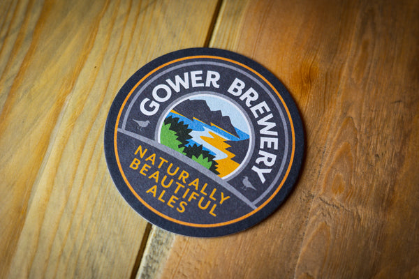 Gower Brewery Beer Mats - Pack of 9