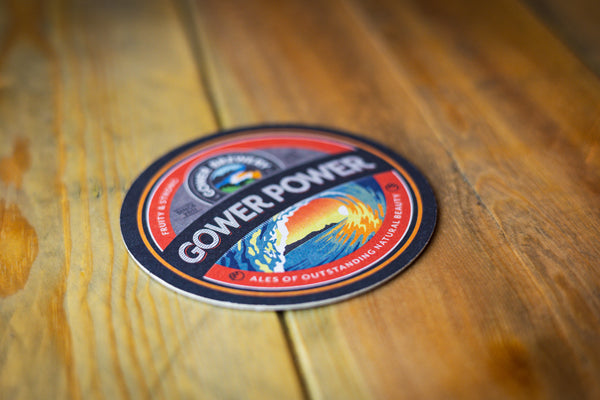 Gower Brewery Beer Mats - Pack of 9