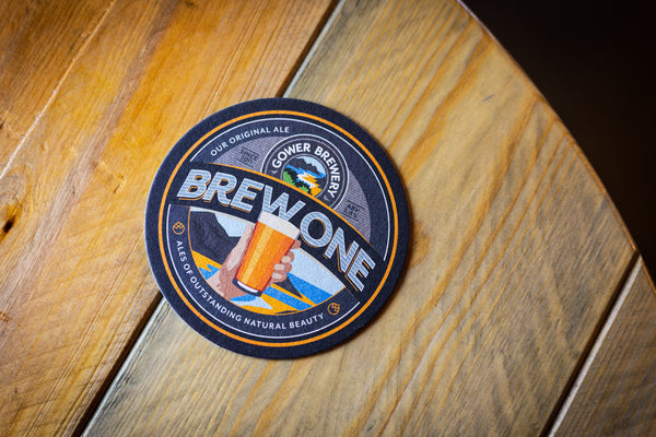 Gower Brewery Beer Mats - Pack of 9