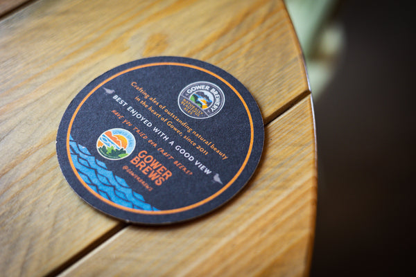 Gower Brewery Beer Mats - Pack of 9