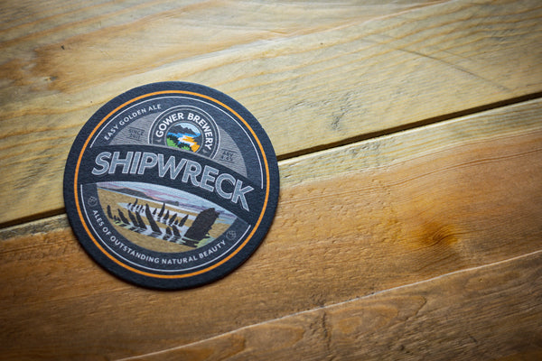 Gower Brewery Beer Mats - Pack of 9