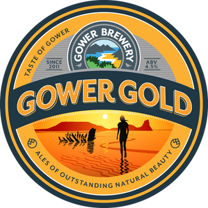 Gower Gold, our best-selling ale