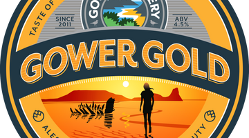Gower Gold, our best-selling ale