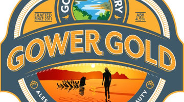 Gower Gold, our best-selling ale