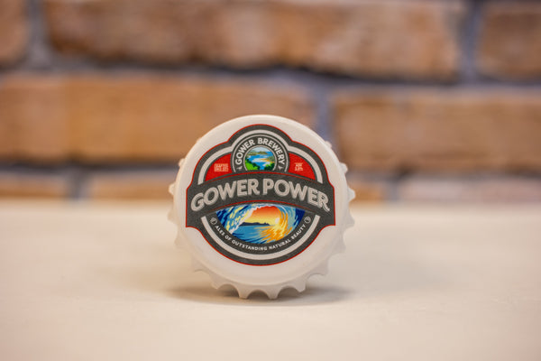 Gower Power Fridge Magnet Bottle Opener